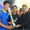 Penyerahan pilala kejurwilpencak silat pasanggiri antar perguruan silat se-Wilayah III 
